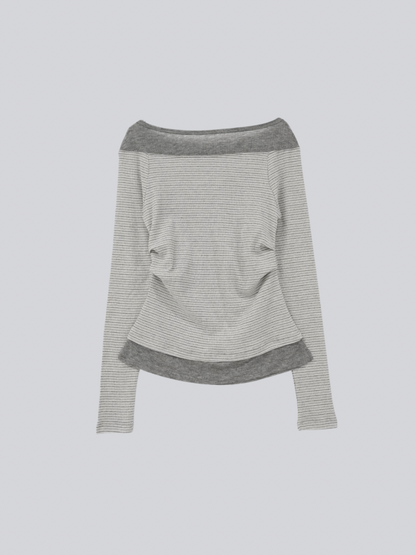 border long sleeve top