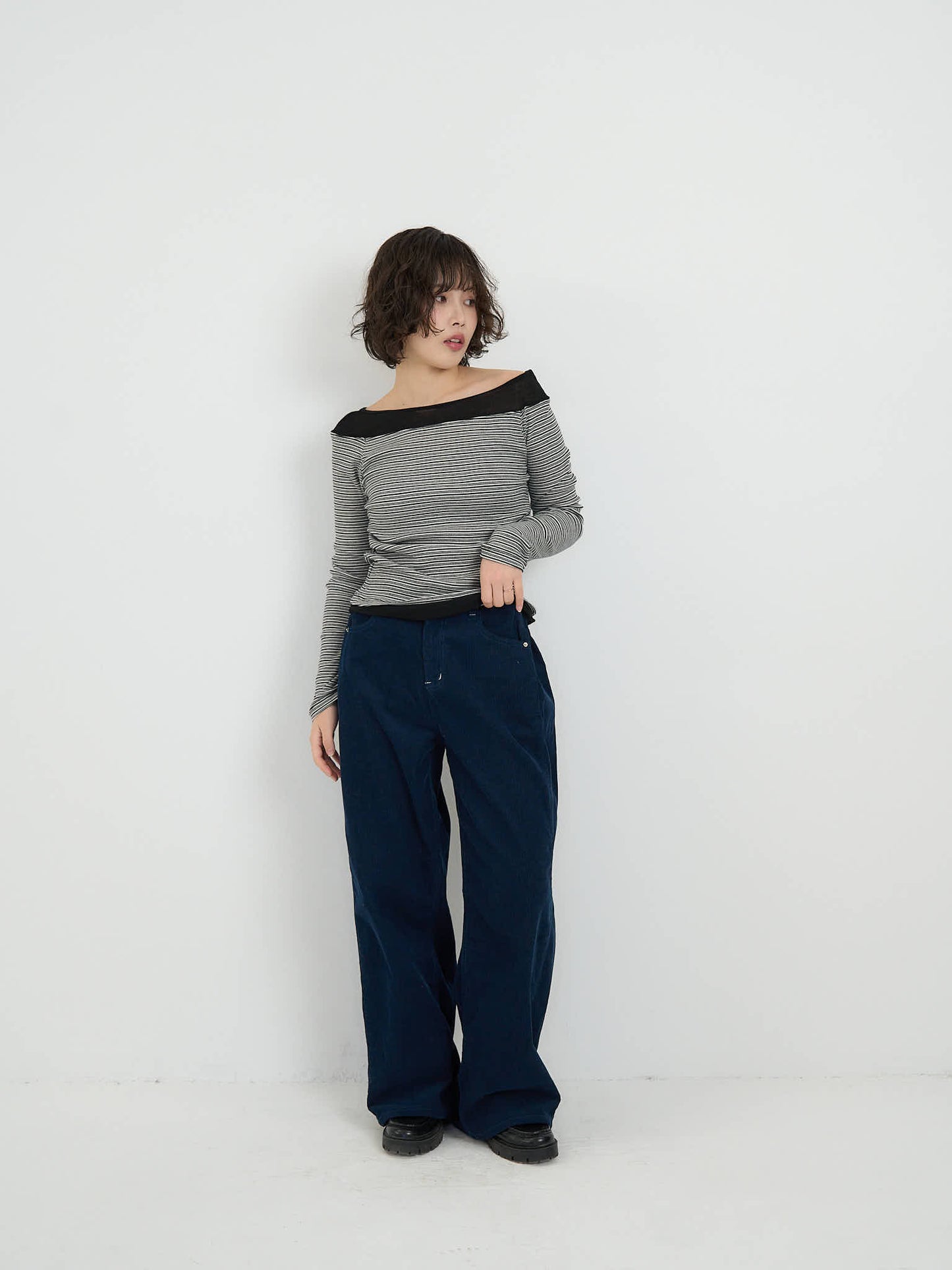 border long sleeve top
