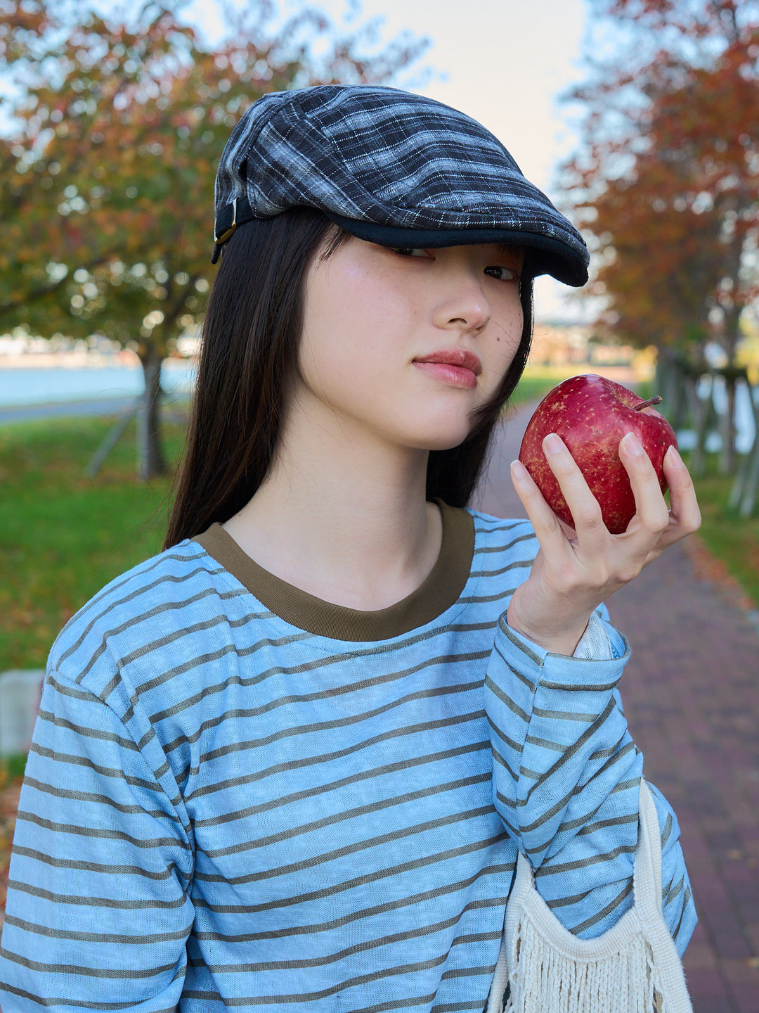 plaid hunting cap