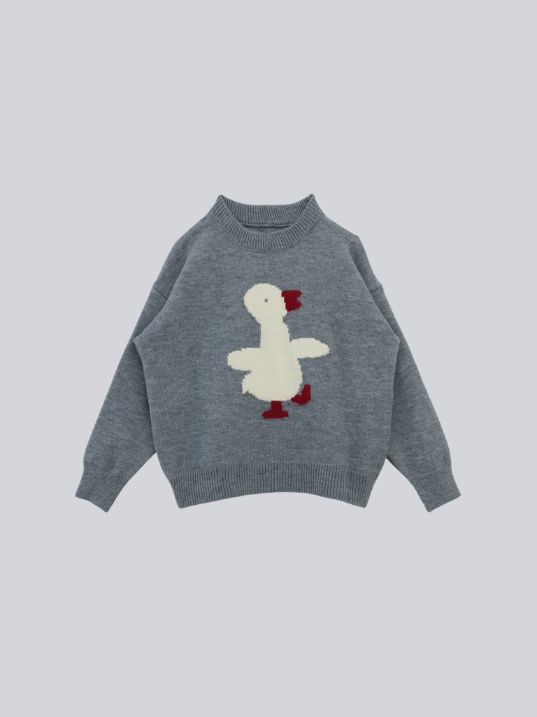 【 10月上旬発送予定 】duck knit sweater