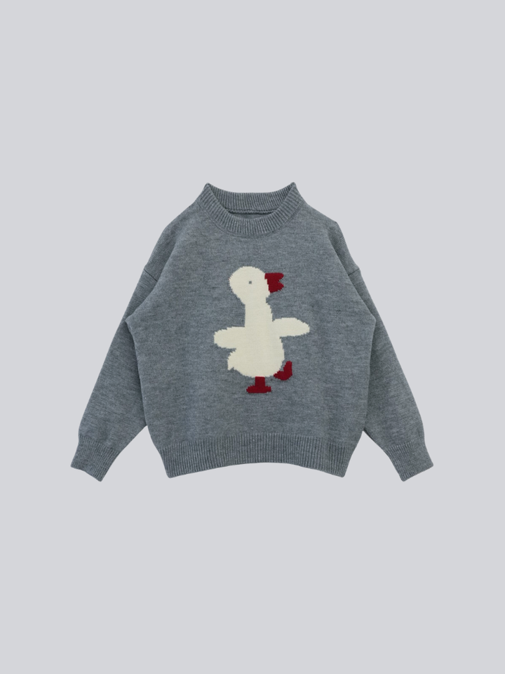 【 10月上旬発送予定 】duck knit sweater