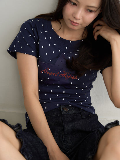 dot star tee