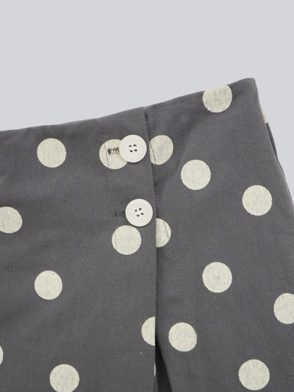 dot print culotte