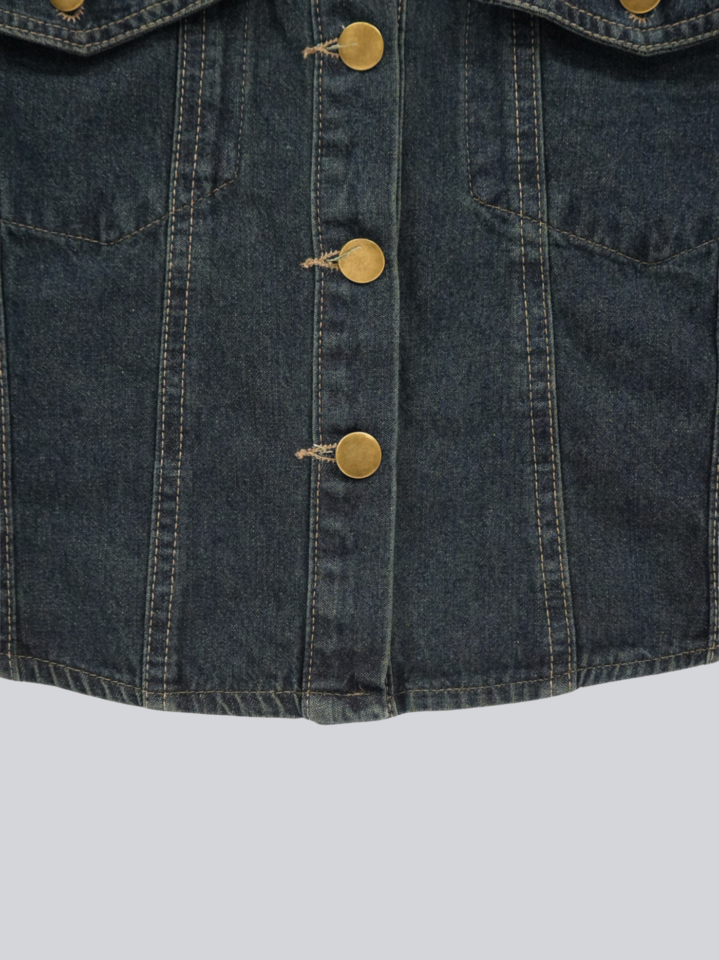denim short jacket