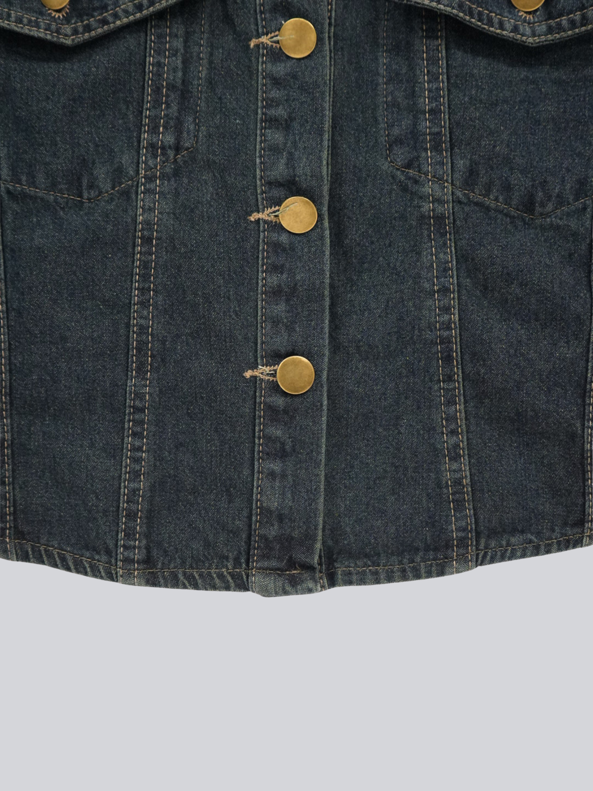 denim short jacket