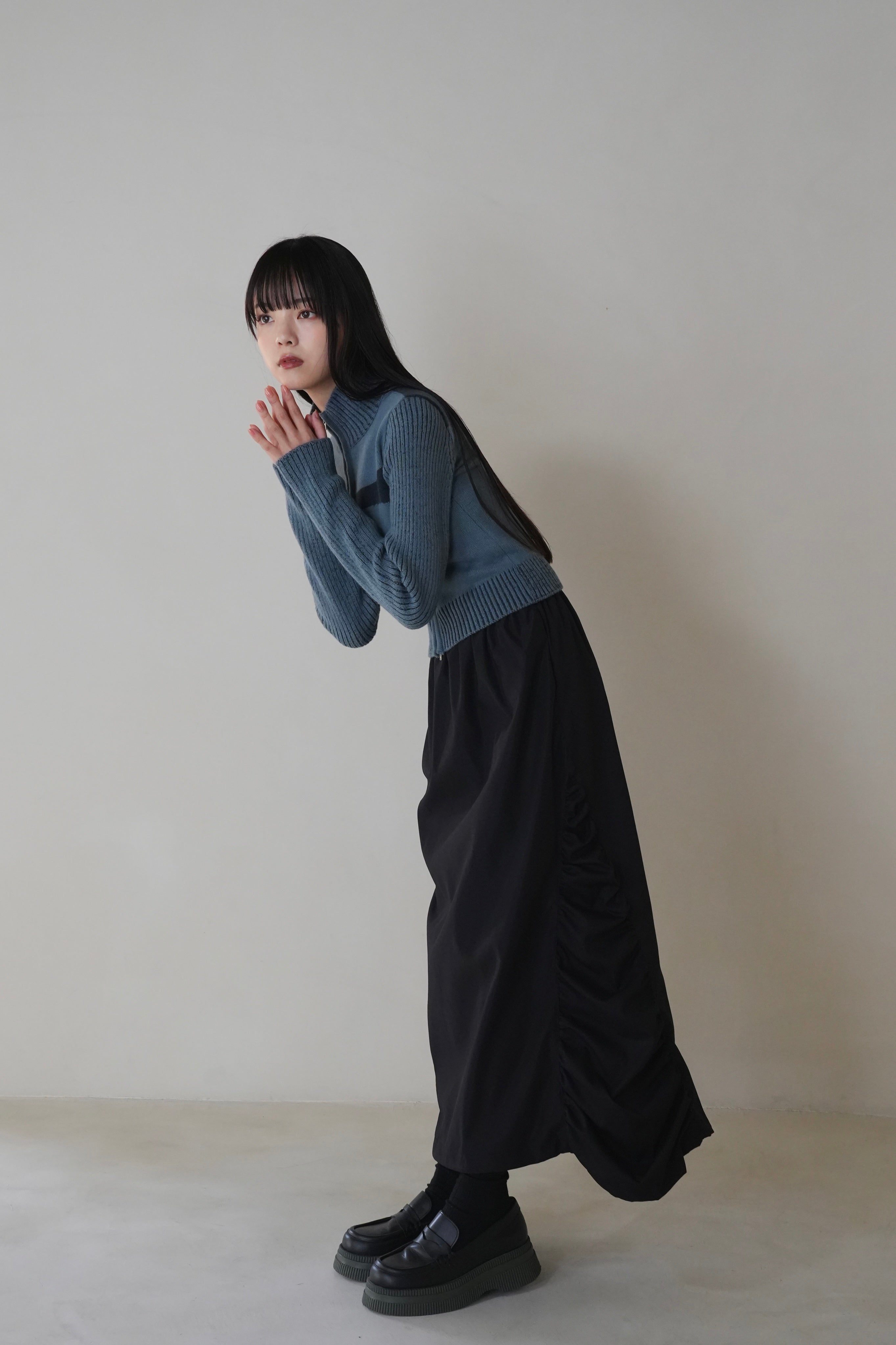 side frill skirt – Uenui