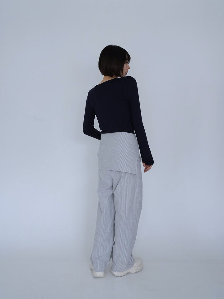 cutout layered tee