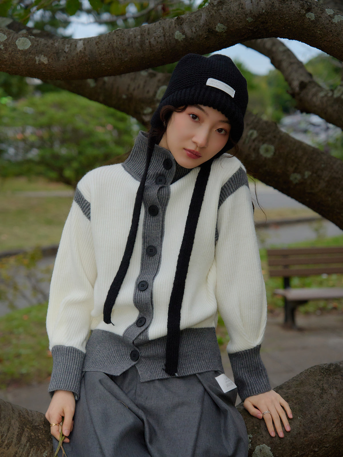bonnet knit beanie