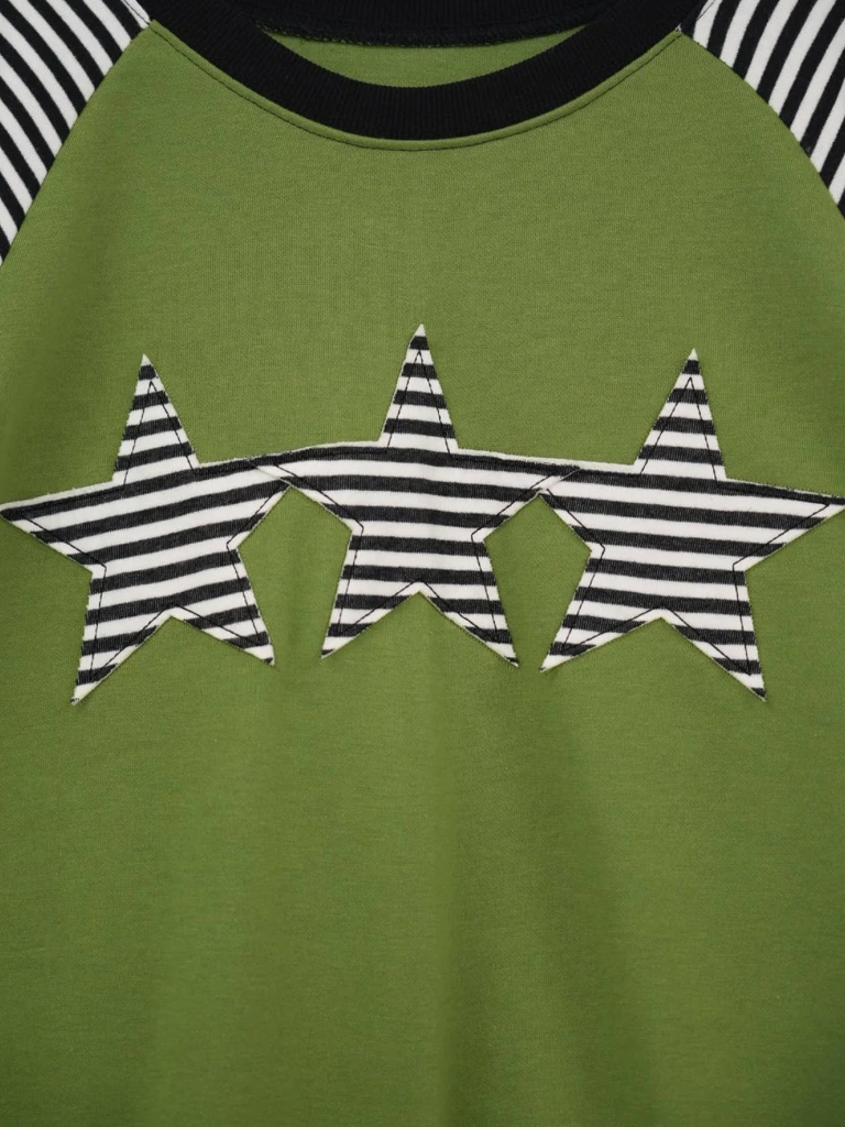 star patch border sweat