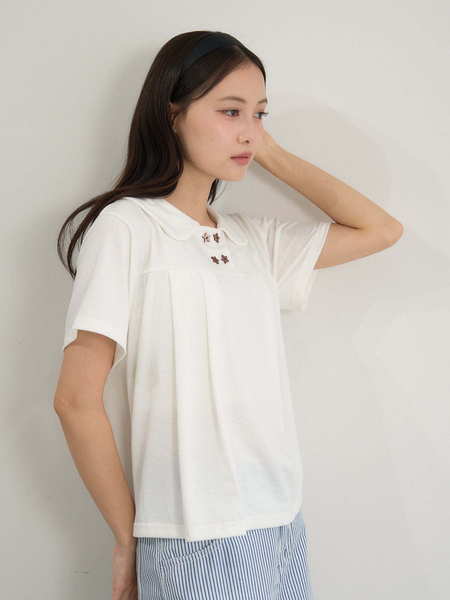 star button tee