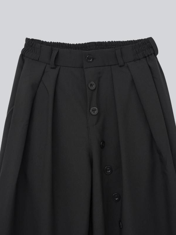 アシンメトリー ワイドパンツ 大人カジュアル レディース Uenui