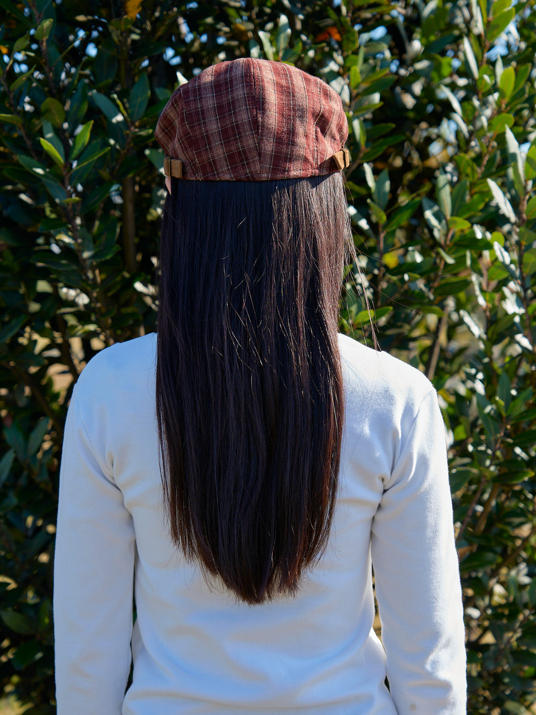 plaid hunting cap
