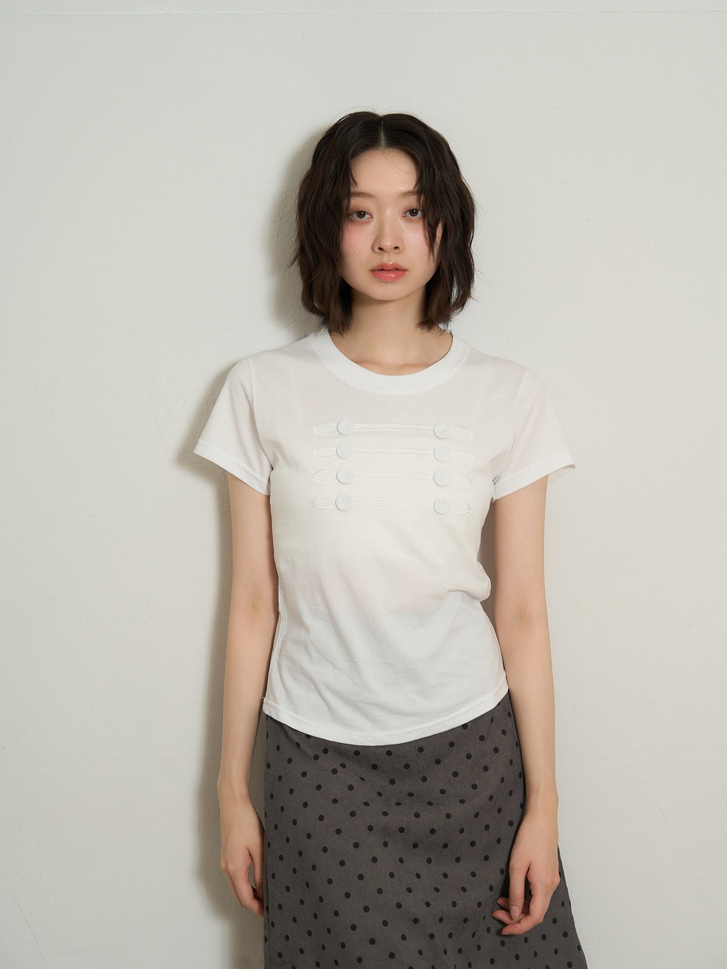 military button tee