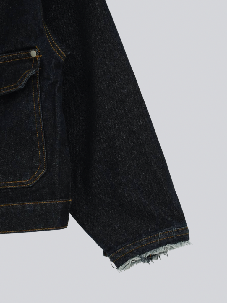 fringe denim jacket