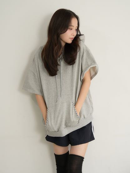 check hood tee