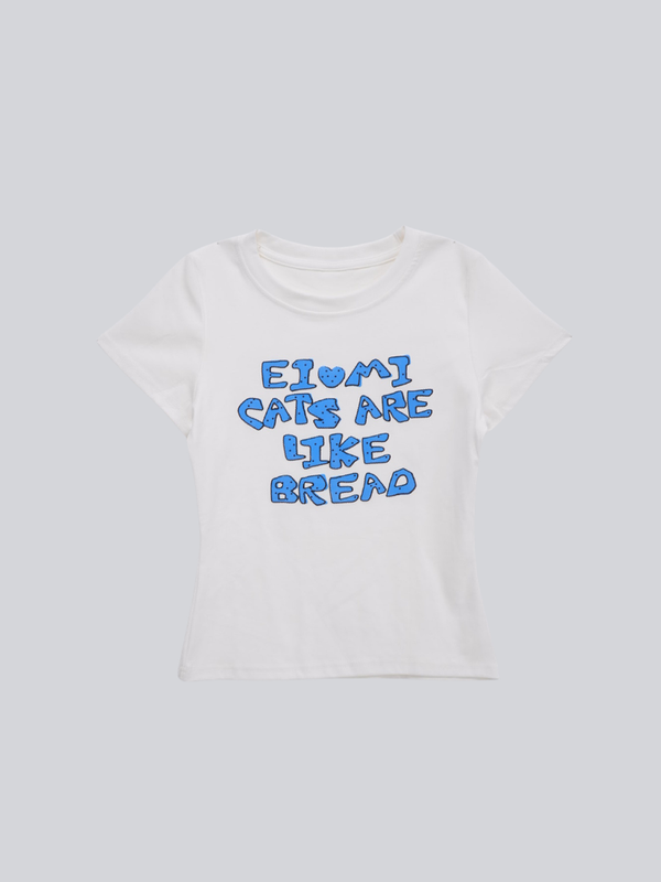 logo crop tee