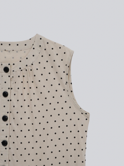 dot line long onepiece