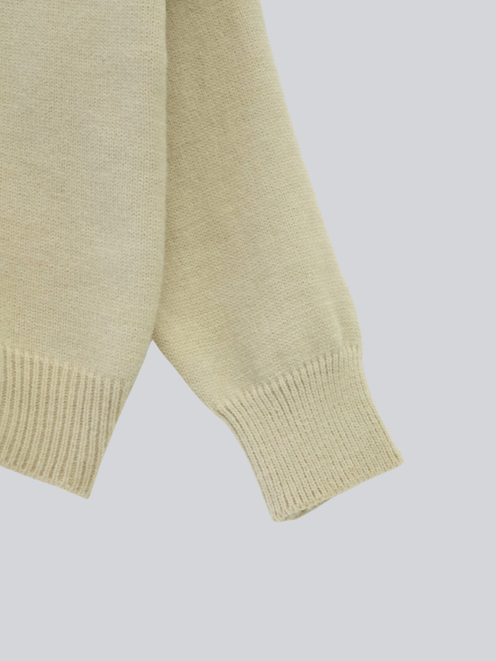 【 10月上旬発送予定 】duck knit sweater