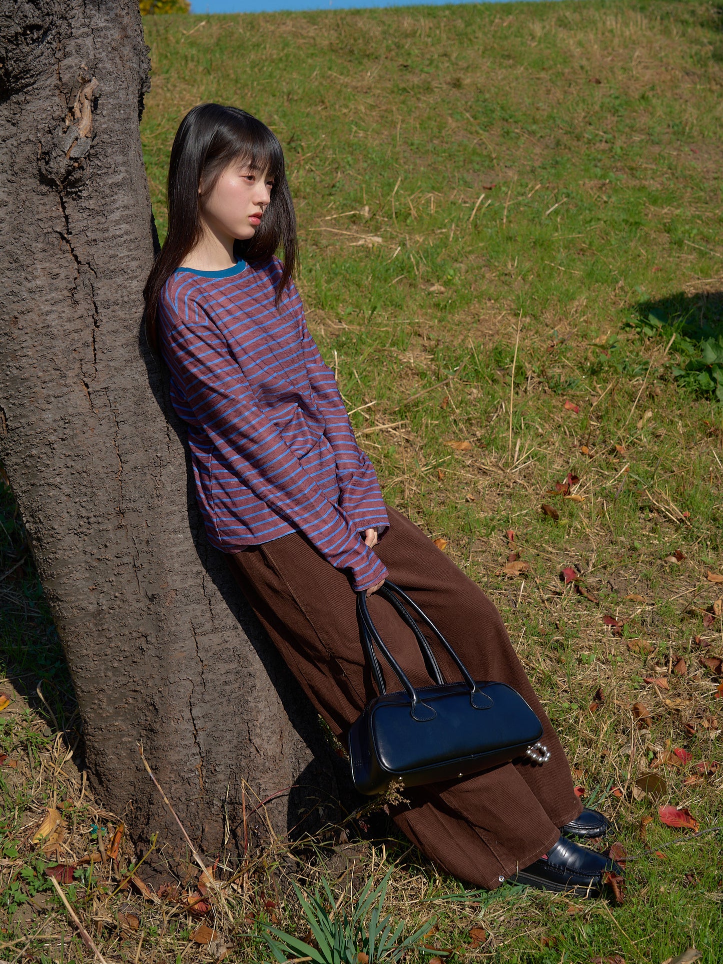 corduroy bootcut pants