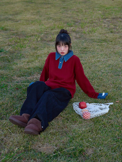 corduroy bootcut pants