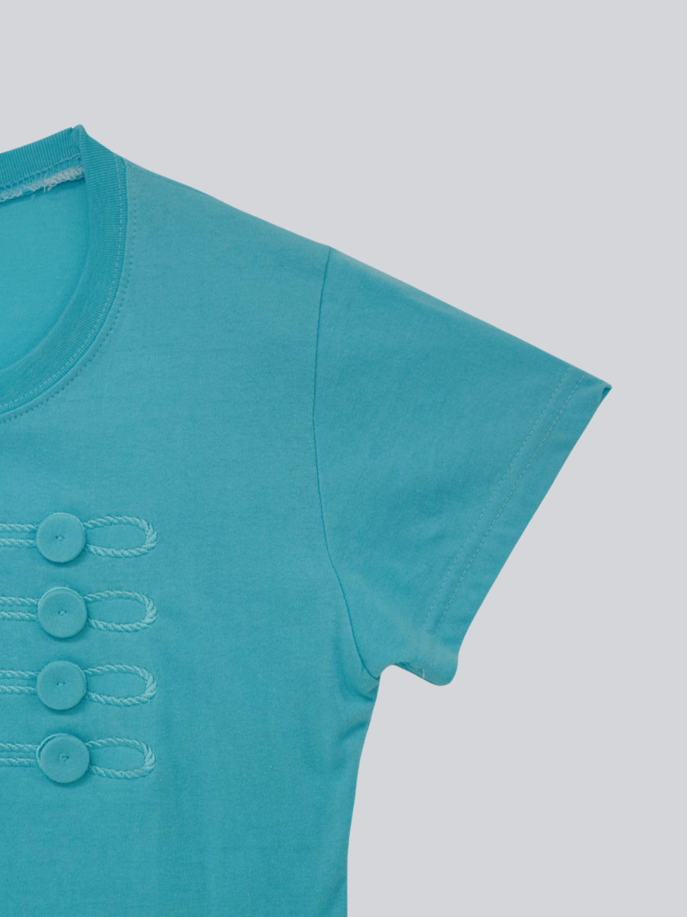 military button tee