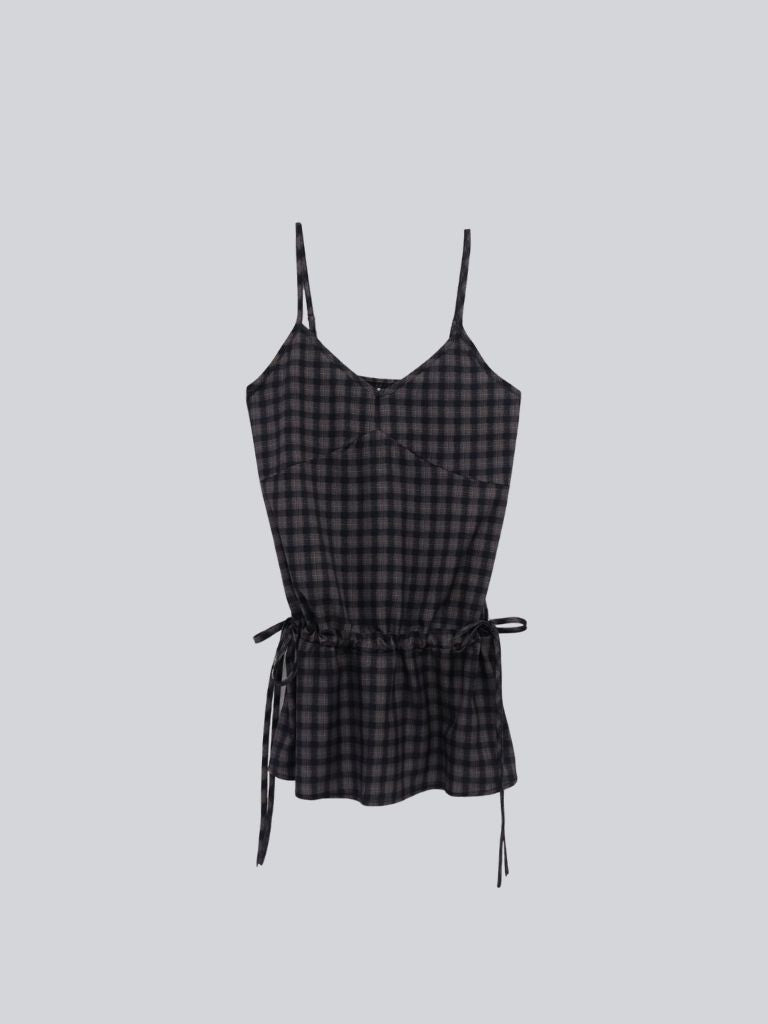 check string bustier