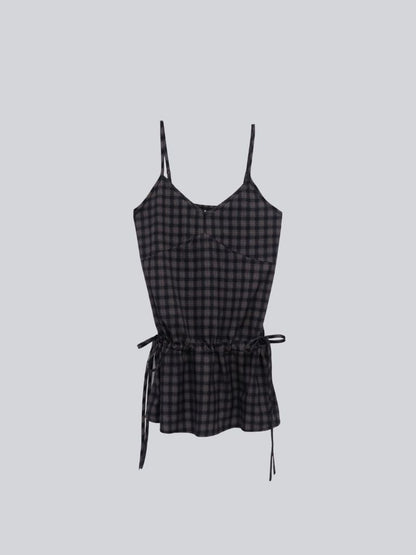 check string bustier