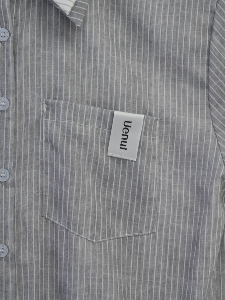 balloon stripe onepiece
