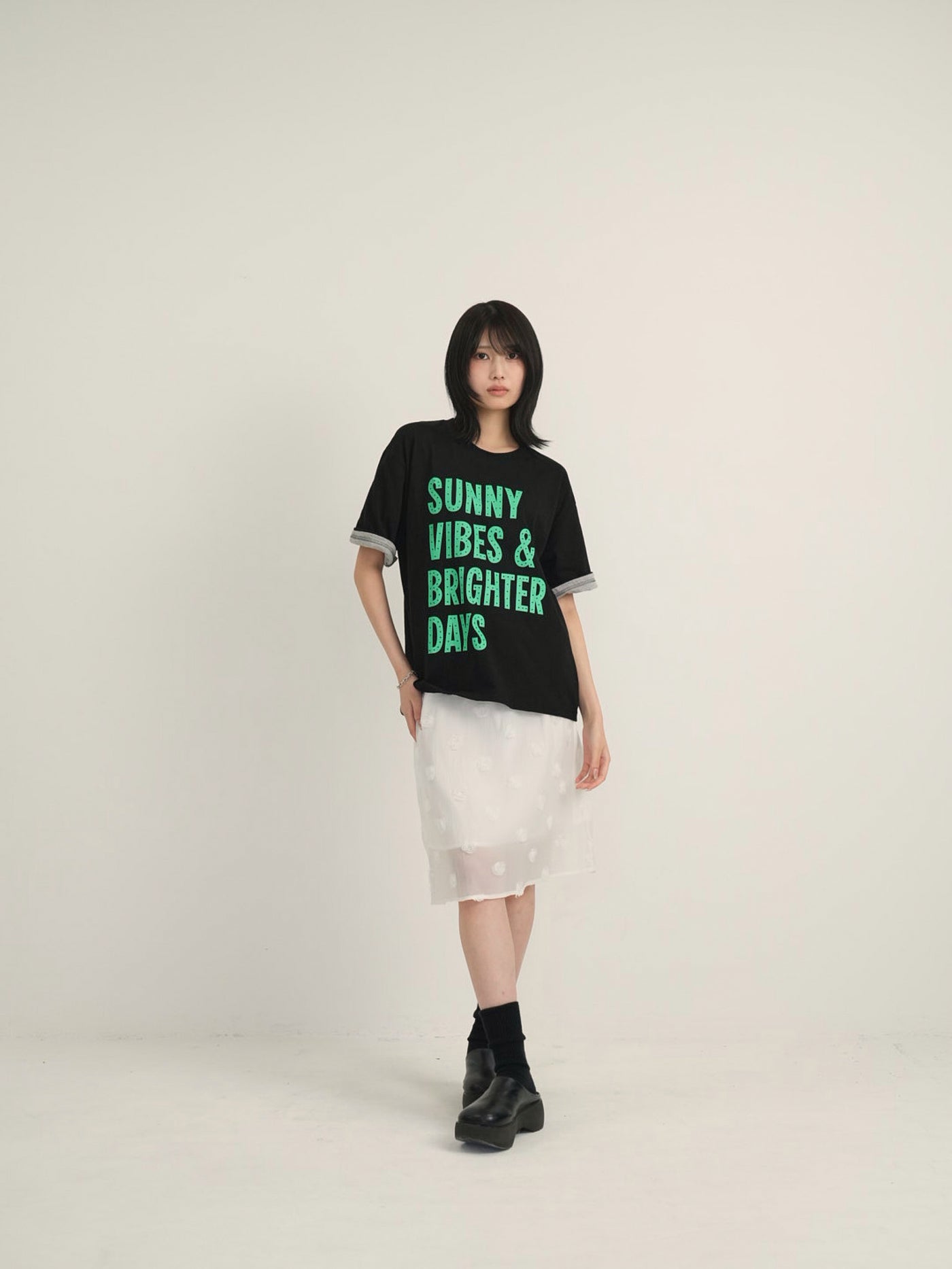 logo rollup tee