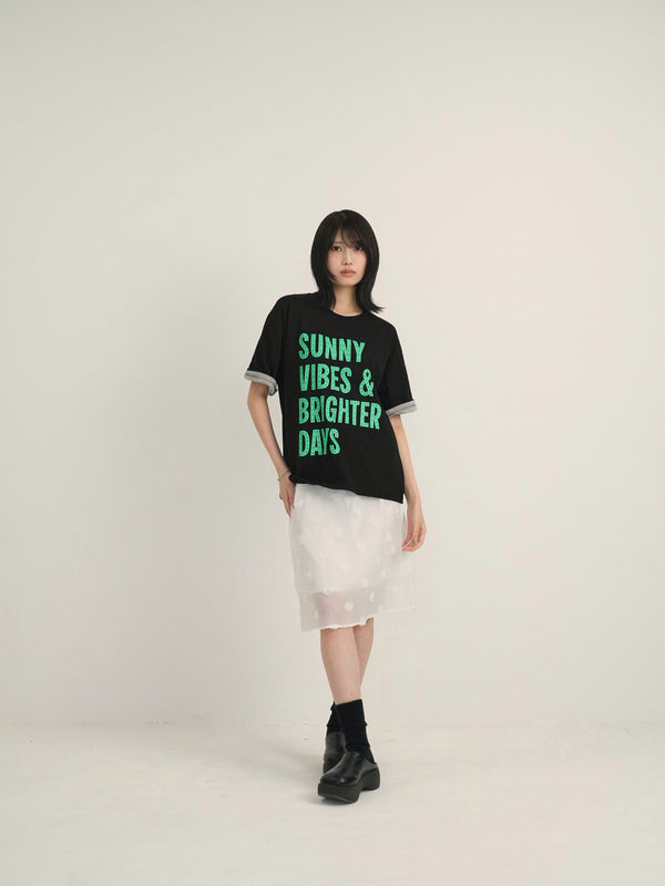 logo rollup tee