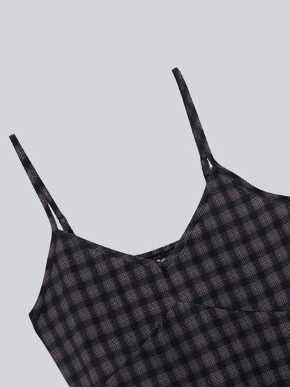 check string bustier