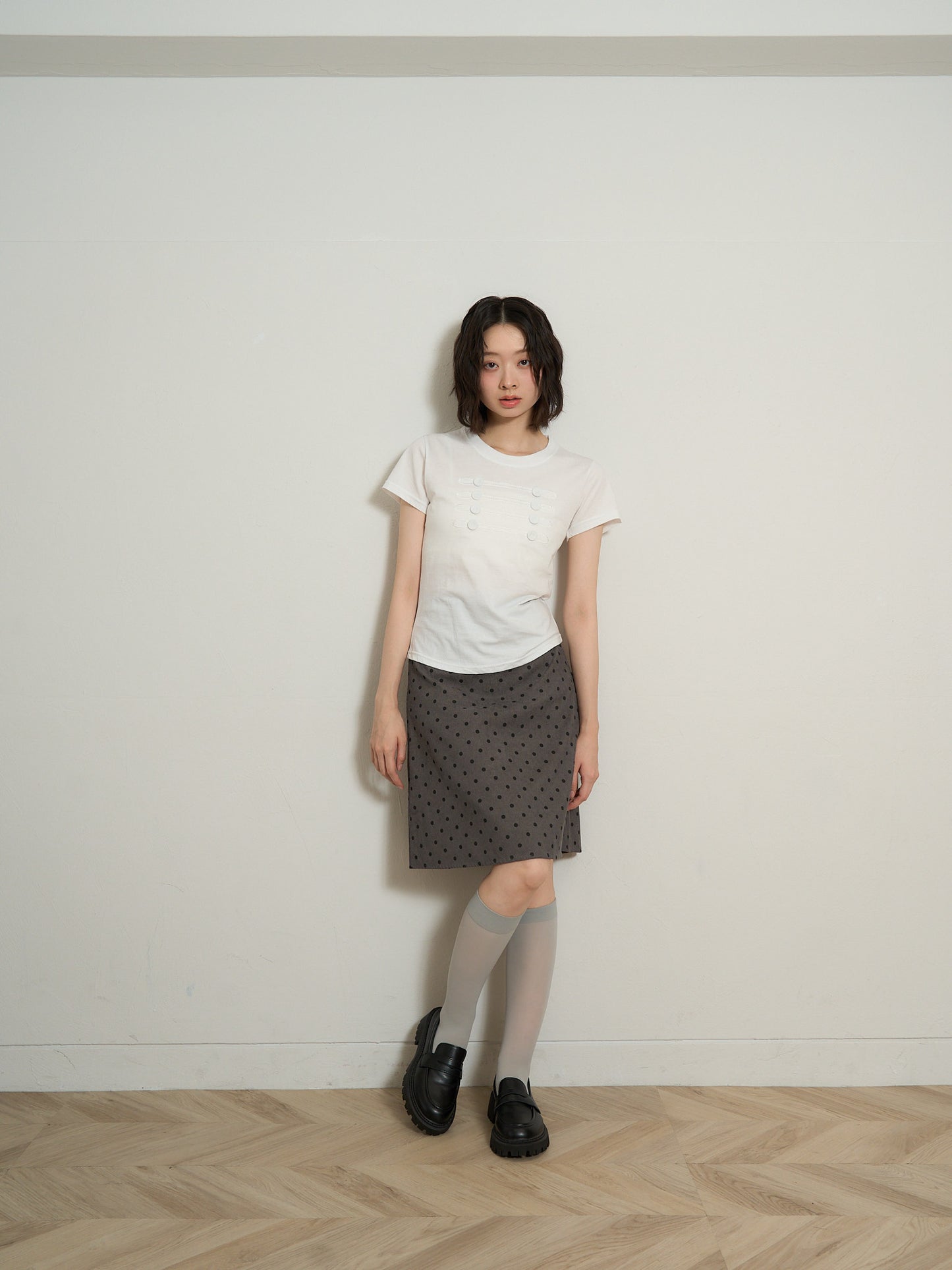 military button tee