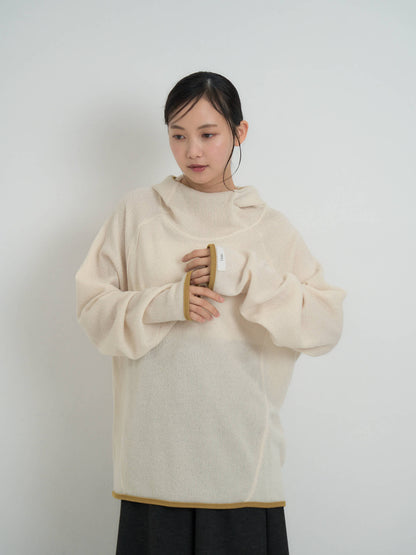 contrast trim ribbed foodie