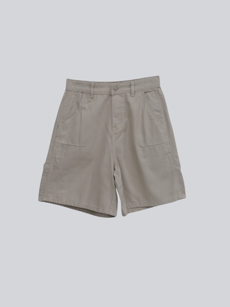 waist check cargo half pants