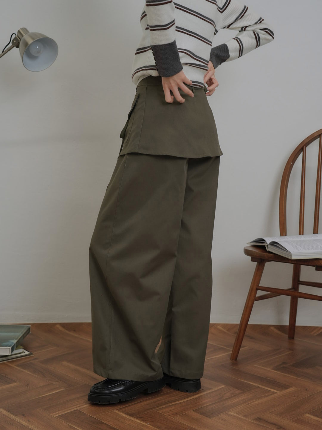 wide cargo pants【1/15発送予定】