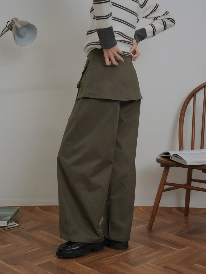 wide cargo pants【1/15発送予定】