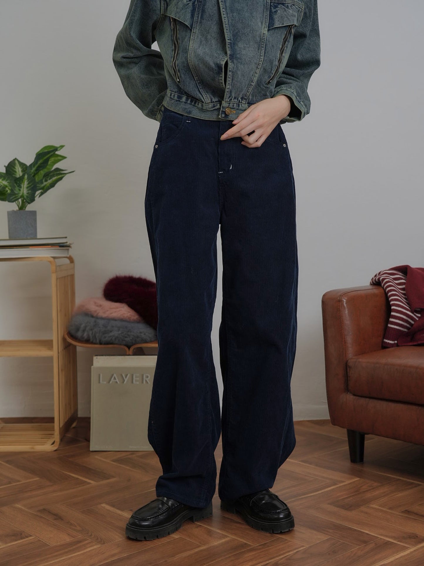 corduroy bootcut pants