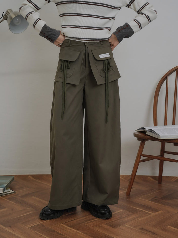 wide cargo pants【1/15発送予定】