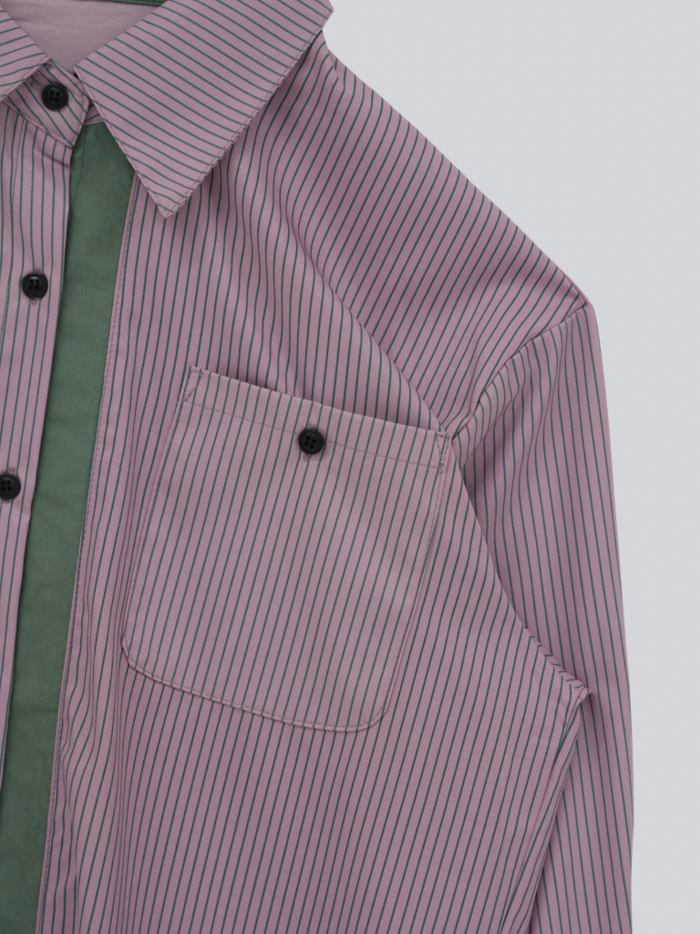 stripe design shirt