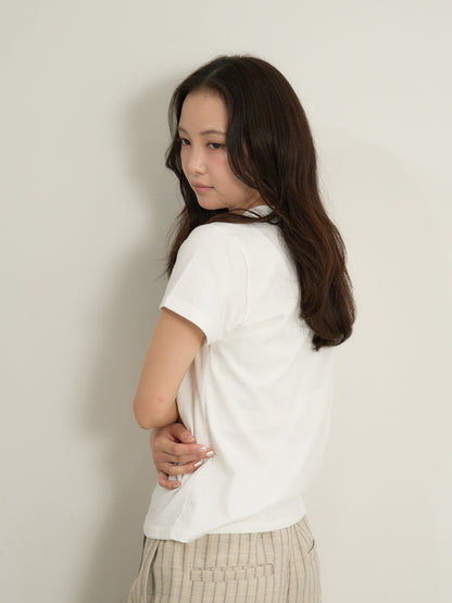 star patch tee