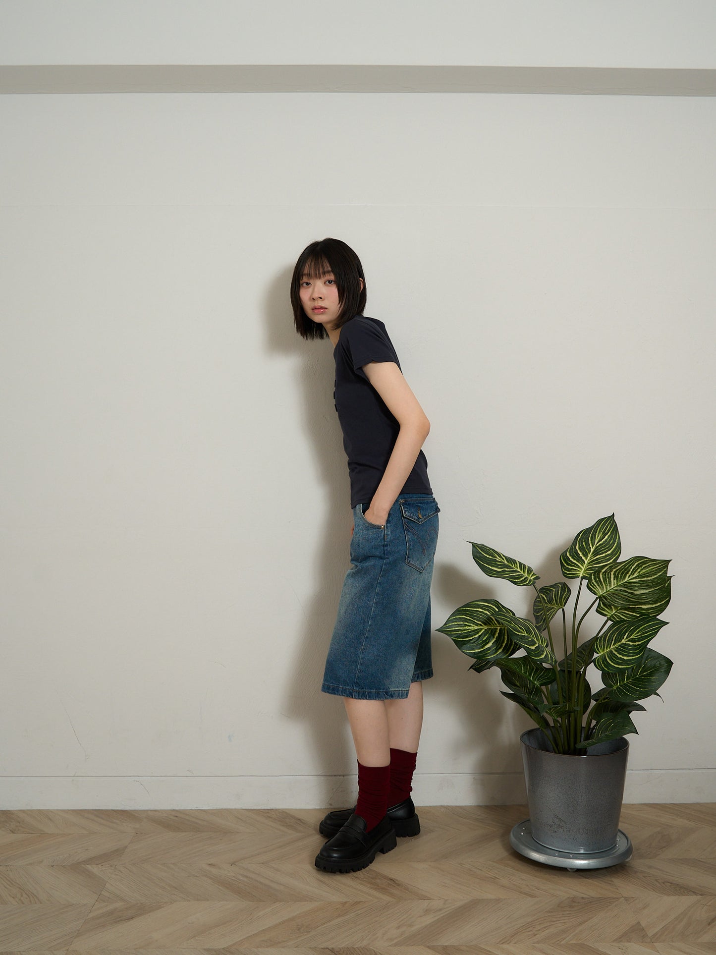 military button tee