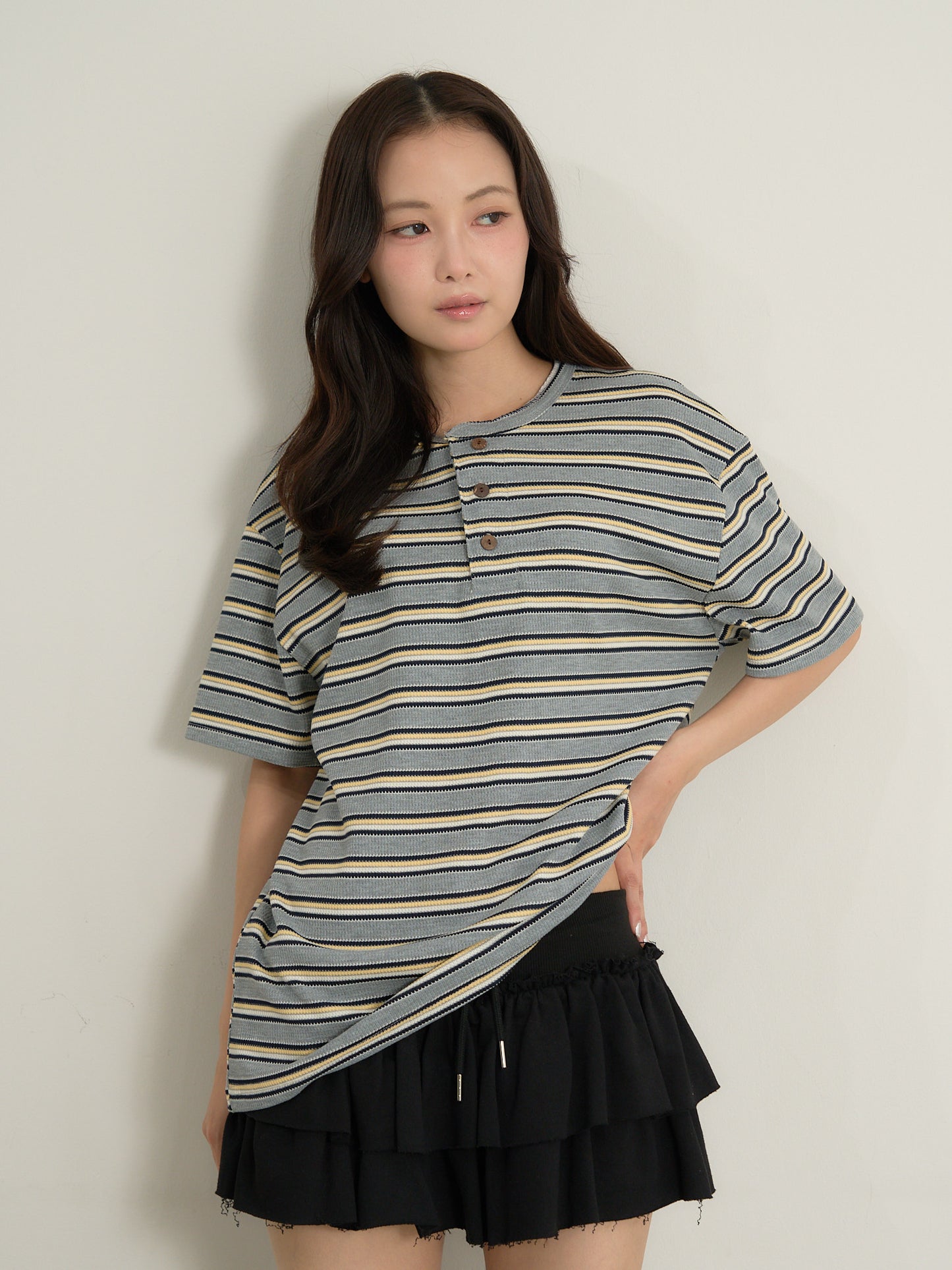 border henley tee