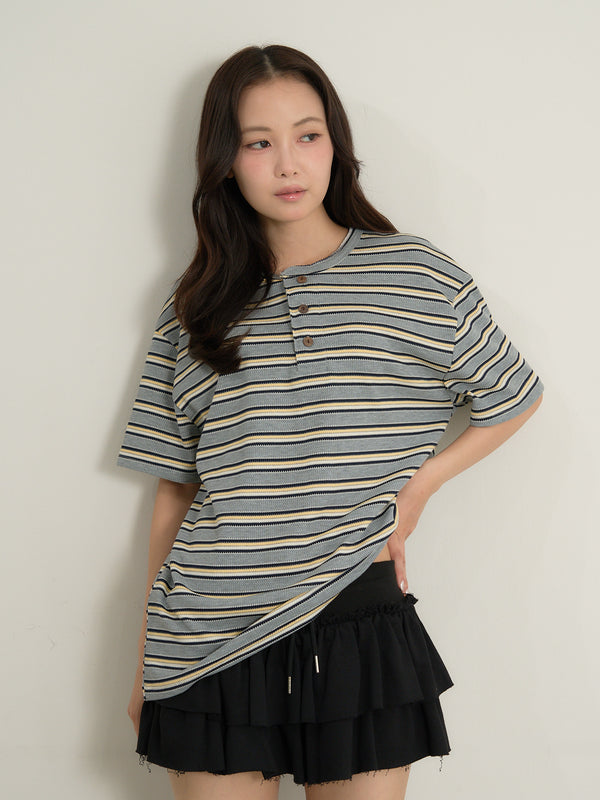 border henley tee