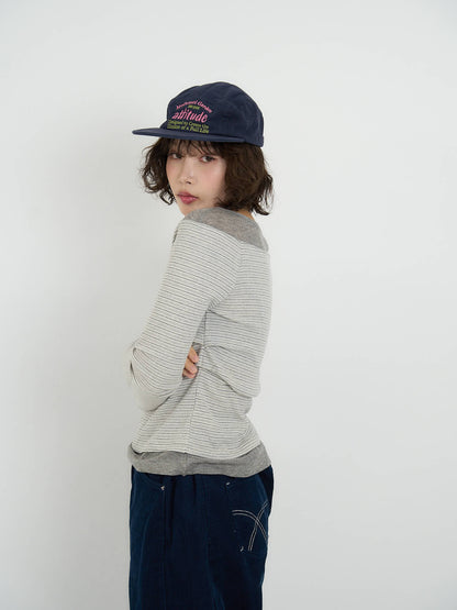 border long sleeve top