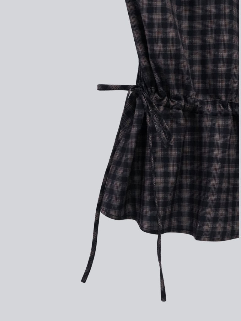 check string bustier