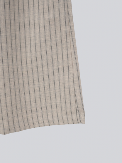 stripe wide pants