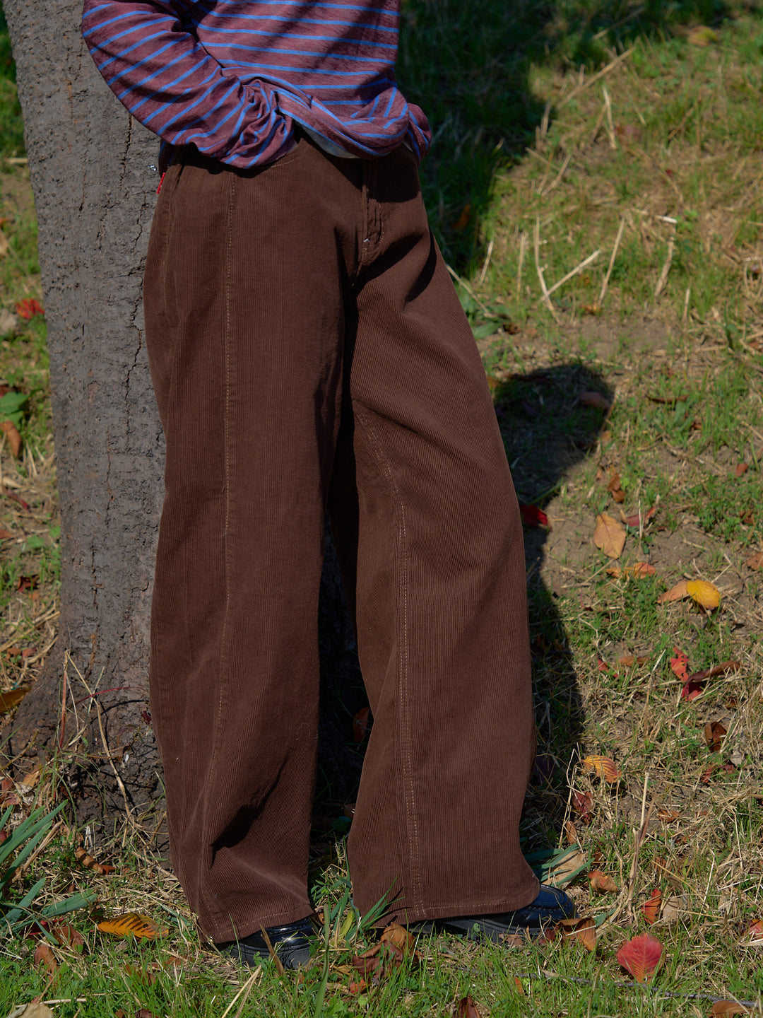 corduroy bootcut pants