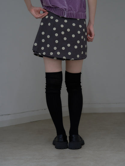 dot print culotte