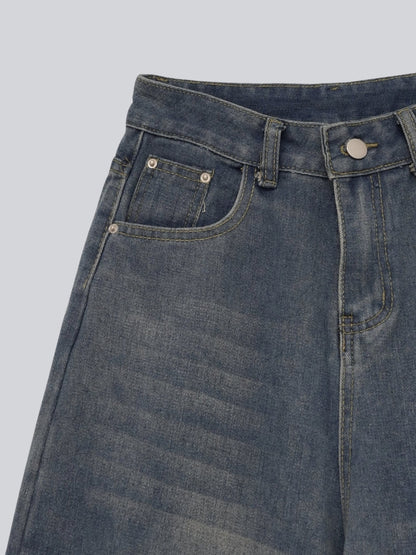 wide denim culottes