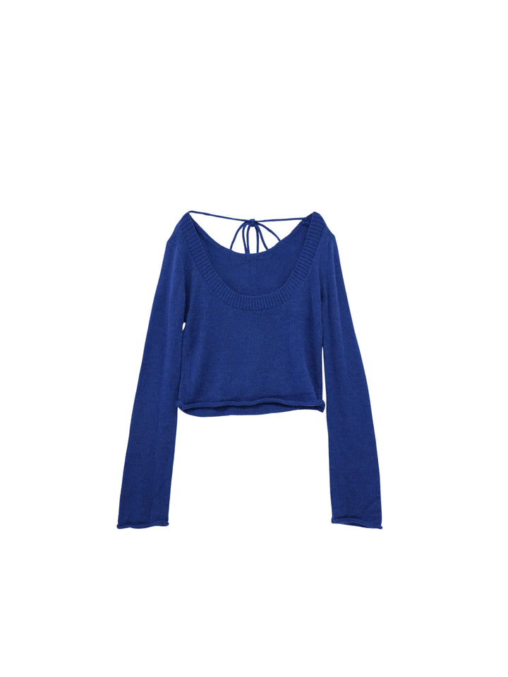 【9月19日発売予定】tie ribbon knit